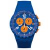 SWATCH Orologio Chrono Primarily Blue, blu, L, Classico