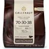 Callebaut - Gocce di cioccolato fondente 70%, sacchetto da 400 grammi
