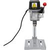 DJOAIUYF Trapano da tavolo, trapano a terra, con 3 velocità, regolabile, 220 V, 340 W, 1800 - 12000 giri/min