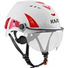 KASK Casco protettivo Superplasma HP Hi Viz con visiera, casco di protezione industriale riflettente conforme alla norma EN14052, protezione dagli urti migliorata, rotella