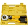 Cuisaincraty Pinza per Cavi Idraulica 8T, Pinza Crimpatrice per Tubi Multistrato con Matrici 16-32mm, Strumento di Crimpatura PEX PB, Testa Rotante 360°, Valigetta di Trasporto, Acciaio Cr40