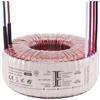Lumonic trasformatore toroidale 100VA 2x15V per sistemi audio, industriali, alogeni e a binario - tensione di ingresso 230V - tensione secondaria 30V - modello RSO-826027