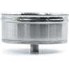 MAKA change your life quality Maka Tappo Condensa per Canna Fumaria in Acciaio Inox, Tappo con Scarico 3/4 Gas per Raccolta Condense, Monoparete (Ø 100 mm, AISI 304)