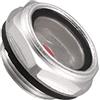 PATIKIL 24mm Maschio Filettato Olio Liquido Livello Indicatore Mirino Vetro, Alluminio Lega con O -Ring per Aria Compressore Raccordi