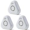 Chatthen Wi-Fi sensore allagamento con Batterie, Rilevatore perdite acqua tubi IP66 con Allarme Regolabile fino a 120 dB, Sensore di Livello per Cucine, Bagni e Cantine, 3 Pezzi