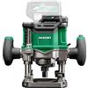 HiKOKI Fresatrice a Batteria - 36 V, Li-Ion, Pinza 6/8/12 mm, Profondità di Immersione 50 mm, Brushless, LED, Soft-touch - Con Accessori e Valigetta - Senza Batteria/Caricabatterie