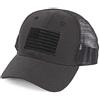 Highland Tactical Highland Tactic Bandiera Americana - Cappello Trucker Mesh