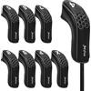 mytag Set di 8 copri mazze da golf ibridi in ferro per Cleveland Launcher | Compatibile con Cobra T Rail, Cleveland Launcher, Wilson Launch Pad, Tour Edge Hot Launch - Personalizzabile