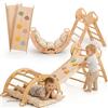 Goodevas 5 in 1 Telaio da Arrampicata per Bambini Scala a Triangolo Arco Balance