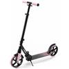 kk Kinderkraft Kinderkraft FREELY fino a 100 kg, monopattino, monopattino pieghevole, per bambini dai 5 anni e adulti, grandi ruote in PU da 20 cm, altezza del manubrio regolabile da 82 cm a 105 cm, Rosa