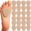 benoo Cuscinetti metatarsali per donna e uomo (24 pezzi), cuscinetti in feltro per sollievo dal dolore, morton neuroma, tacchi alti, tutte le scarpe, taglia unica, 1/4 spessi