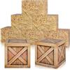 Outus 8 scatole di balle di fieno, decorazioni per feste in stile cowboy occidentale, per baule o dolcetti, decorazioni per auto, fieno finto, accessori per cabina fotografica, scatole di paglia in