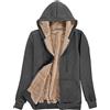 Niwicee Felpe con Cappuccio Donna Pullover Addensato da Tenere al Caldo Sweatshirt Maglione Manica Lunga Cappotto Hoodie Felpa in Pile Serie Plus Pullover Cotone Zip
