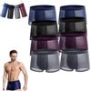 Generic Intimo da uomo Box Hero: comodi boxer e pantaloncini da indossare tutto il giorno(8pcs Mixed Color,Large)