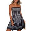 CHICGAL Summer Dress Morbido Donna | Abiti casual da donna, carino hawaiano spiaggia vacanza abiti, alla moda boho tubo top abito da sole