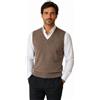 Iacobellis Maglione Uomo Pullover Gilet Misto Lana Merinos Extrafine Made in Italy