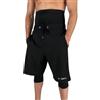 Modesty Costume da Bagno Modesto Uomo Costume Islamico Copertura Awrah Pantaloncini Nuoto con Leggings Asciugatura Rapida Protezione UV