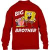 SpongeBob Schwammkopf Fratello Maggiore Spongebob - Idee Regalo Nascita Maglione per Bambini e Ragazzi