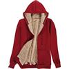 Niwicee Felpe con Cappuccio Donna Pullover Addensato da Tenere al Caldo Sweatshirt Maglione Manica Lunga Cappotto Hoodie Felpa in Pile Serie Plus Pullover Cotone Zip