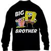 SpongeBob Schwammkopf Fratello Maggiore Spongebob - Idee Regalo Nascita Maglione per Bambini e Ragazzi