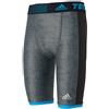 Adidas Techfit Chill Short Tights S27030, Mens Shorts, Grey, 46 EU