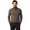Iacobellis Maglione Uomo Pullover Dolcevita Misto Lana Merinos Extrafine Made in Italy