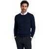 Iacobellis Maglione Uomo Pullover Paricollo Misto Lana Merinos Extrafine Made in Italy