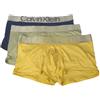 Calvin Klein Boxer Uomo Confezione 3 Boxer Microfibra Elastico a Vista logato Articolo NB3074O, NXS Sodalite Blue/Misty Sage/Dusky Ci, Size XL/in 40-42 / cm.102-107