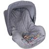 Babyline Coprisedia per auto, universale Gruppi 0/1/2, copri imbracatura in regalo!!! (Punkie)