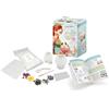 BUKI France - Professional Studio Candele Cupcakes - Cera di soia, 5 colori, stampi in silicone - Kit candela creativa per bambini dai 7 anni - 5429