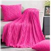 Homiest Coperta lavorata a maglia, 152 x 203 cm, in acrilico leggero