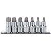 Draper h-txt/7/55 1/2 SQ. Dr. TX Star & # 174; Security socket bit set (7 pezzi), blu