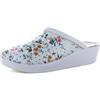 MEDICAL COMFORT Zoccoli Sabot Pantofole Scarpe di Pelle, Donna