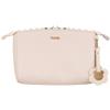 nanán Borsa Mamma Beige, Donna, Eco-chic, Tinta unita, Minimal, Tracolla, Zip, 26 x 17 x 8 cm