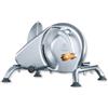 GRAEF. Graef H9 Affettatrice manuale multiuso, lama seghettata Ø190 mm acciaio inox, taglio 0-15 mm, struttura in metallo, manovella, facile uso, per pane - Made in Germany, argento