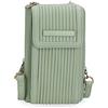Pepe Jeans Borsa a tracolla Pepe Jeans Aurora Porta Cellulare Verde 11x17,x52,5 cm Pelle sintetica
