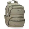 Pepe Jeans Corin Zaino per laptop 15,6" verde 29 x 40 x 14 cm Poliestere e PU 18,48 L by Joumma Bags, Verde, Taglia unica, Zaino per computer portatile