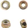 Realman 4 pezzi 90051100010 filettatura sinistra M10 x P1.25 esagonale in nylon con lama di bloccaggio bullone/dado per Echo Decespugliatore testa e lama di montaggio