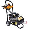 GramStudio Idropulitrice a benzina con tubo da 8 m e avvolgitubo 7,5 CV, macchina per la pulizia 3600 rpm con 5 ugelli, 9 LPM, 66 x 41 x 53 cm