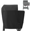 Blackhoso Copertura per barbecue Weber Searwood 600 a pellet, tessuto impermeabile 600D