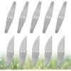 eupdd 16 Lame in Metallo: Lame Decespugliatore di Ricambio, Lama di Ricambio Senza Fili, Lama per Decespugliatore per Erba Spessa e Bordatura, Accessori da Giardino Professionali