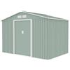 Parama Casetta da giardino in acciaio zincato verde chiaro 2,77x1,95x1,93 m - 65kg - 4,8 metri quadri