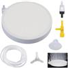 Wafuesh Nano - Diffusore Air Aquarium, set di pietre ad aria per acquario, set di pietre ad aria da 10 cm per ossigenazione ottimale e sistema versatile di bolle per acquari acqua dolce/sale fino a 100 cm