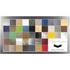 RahmenMax Cornice Skane in MDF per foto, 30 x 90 cm, in alluminio spazzolato, decorazione con vetro acrilico