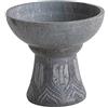 Bitto Coppa di Incenso Incensiere SURAT Softstone Coppa, Altezza: 12 cm, Ø 12,5 cm