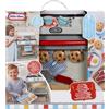 little tikes Retro '50s Inspired Oven, Forno Realistico per Bambini, Cucina Giocattolo con 11 Accessori per Cucinare E Suoni Realistici, età 2+