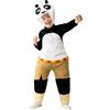 Funidelia | Costume Kung Fu Panda per bambina e bambino Cartoni Animati, Films & Series - Costume per bambini e accessori per Feste, Carnevale e Halloween - Bianco