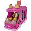 Enchantimals Glam Party, Camión de estilismos, Conjunto de Juego con muñeca y Accesorios, Incluye una Figura de Mascota Mejor Amiga, un Remolque y más, Regalos para niños y niñas +3años, HPB34