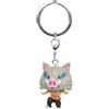 Funko Pop! Keychain: Demon Slayer - 7th Form Inosuke Hashibira- Mini Figura in Vinile da Collezione Novità Portachiavi - Riempitivi per Calze - Idea Regalo - Merchandising Ufficiale