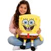 Play by Play Grande peluche XXL, adatto per Stitch, Sonic, Spider-Man, Sesamo Street, Grinch, Minecraft e altro ancora, licenza originale, 70-120 cm (Spongebob 46 cm)